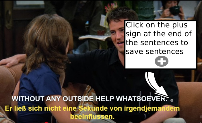 How to save sentences with Google-Chrome extension to learn a language