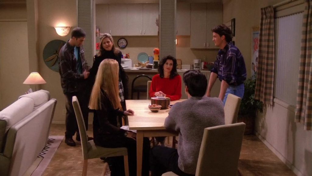 The Friends cast plays Pictionary, learning English through humor and cultural nuances.