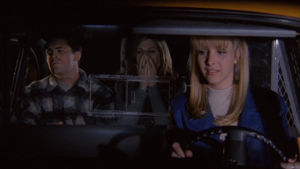 Learning English with Friends series in Phoebe’s cab