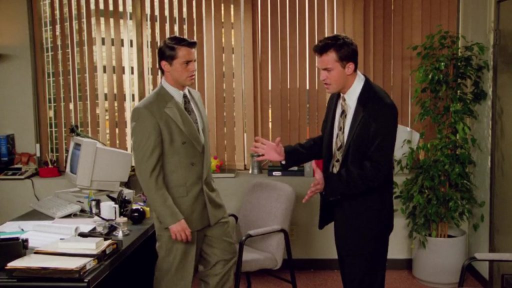 Office scene in a TV series to practice professional English vocabulary