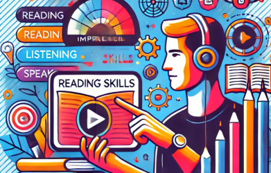 "Fluency Gym Reading Skills – Interactive Learning with Dual Subtitles and Vocabulary Practice"