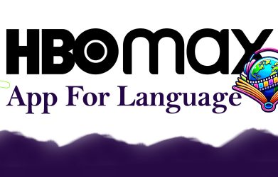 HBO Max and AppForLanguage logo for dual subtitles language learning tool